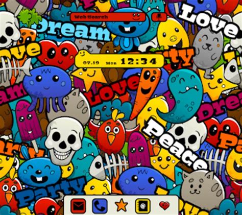 Graffiti Characters Theme for Android - Download