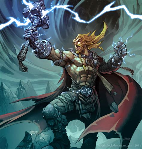 Thor, God of Thunder. by el-grimlock on DeviantArt