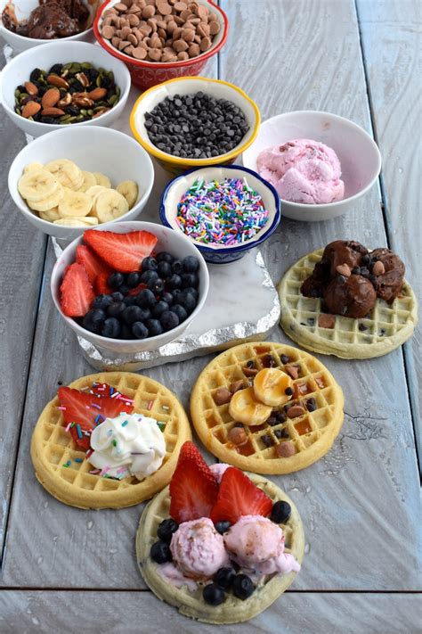 Dessert Waffle Bar | The Nutritionist Reviews