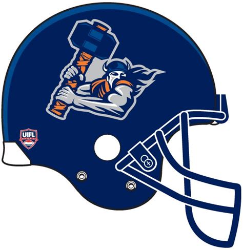 Huntington Hammer-UIFL | Football helmets, Arena football, Sports helmet