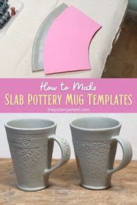 How to Make Slab Pottery Mug Templates – 6 Great Designs