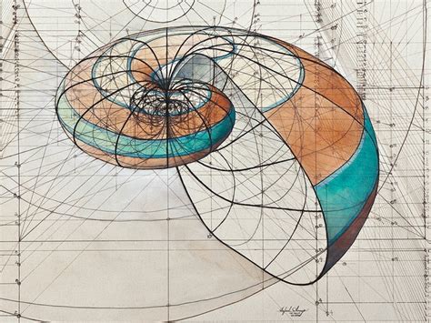 Coloring Book Celebrates Mathematical Beauty of Nature with Hand-Drawn Golden Ratio Illustrations