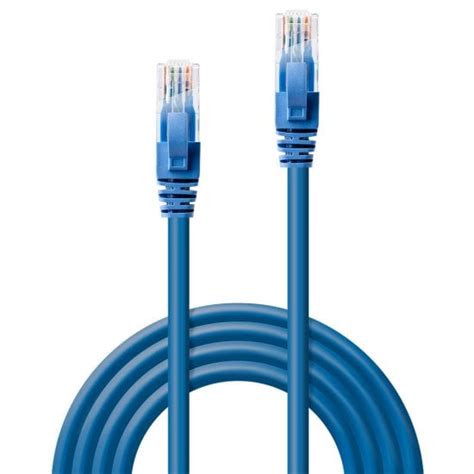 30m Cat.6 U/UTP Network Cable, Blue - from LINDY UK