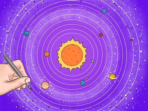 How to Draw the Solar System: 14 Steps (with Pictures) - wikiHow