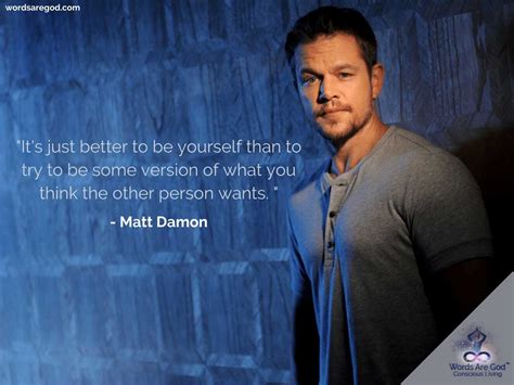 Matt Damon Quotes | Life Quotes About | Life Quotes Best