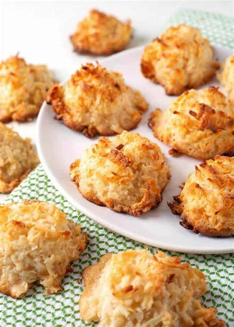 Easy Coconut Macaroons - Retro Recipe Box