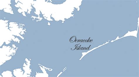 Map of Ocracoke Island NC Pirates of the Carolinas - Island Life NC