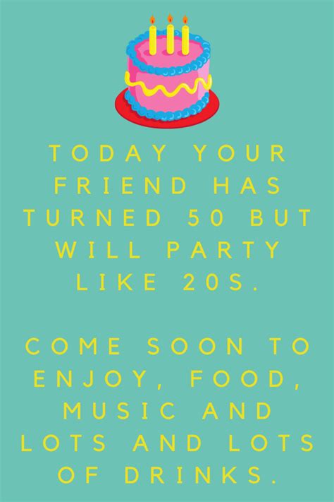 21 Funny Birthday Invitation Quotes - Darling Quote