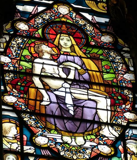 Free Images : france, heart, christian, material, stained glass, angel, symmetry, image ...