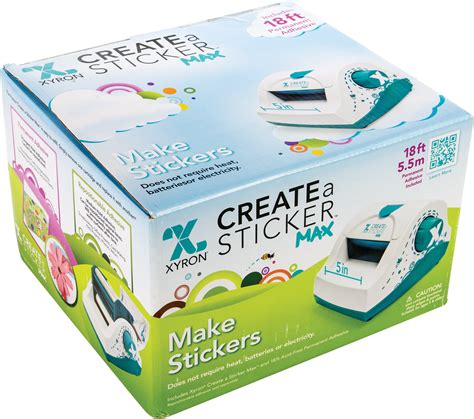 Xyron Create-a-Sticker, 5", Sticker Maker, Machine, Permanent Adhesive ...