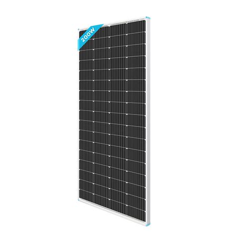 Buy Renogy Solar Panel 200W, 12V Monocrystalline Solar Panel PV Panel Off Grid Solar Power for ...