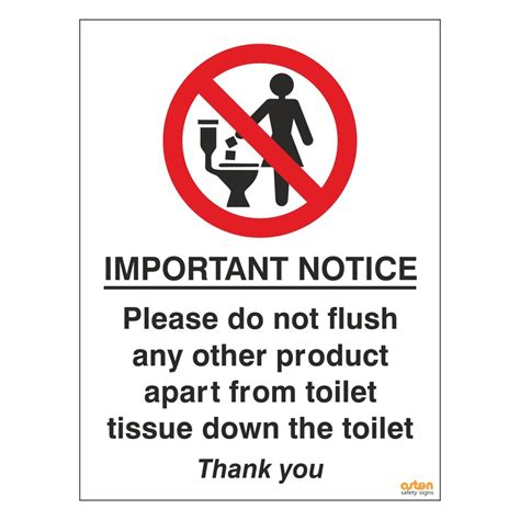 Please Do Not Flush Paper Towels Down Toilet Printable