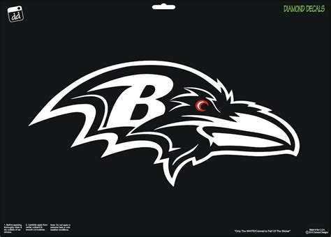 Baltimore Ravens Logo Football Custom Vinyl Car Decal Window Color ...