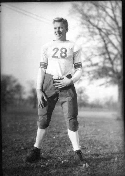 Miami University Football player in uniform 1932 : FineYoungMen