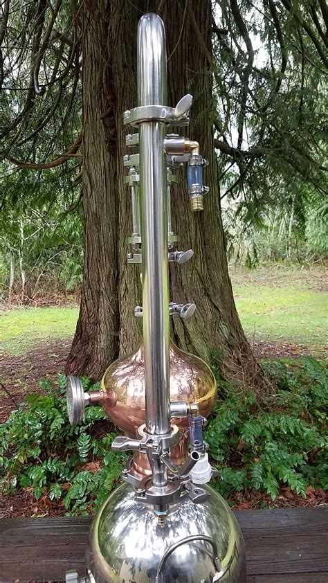 25L Stainless Steel and Copper Alembic Style Still — Moonshine Stills ...