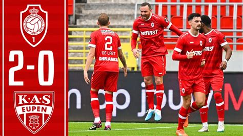 Royal Antwerp FC 2-0 KAS Eupen | Highlights | #JPL speeldag 26 | 2022-2023 - YouTube