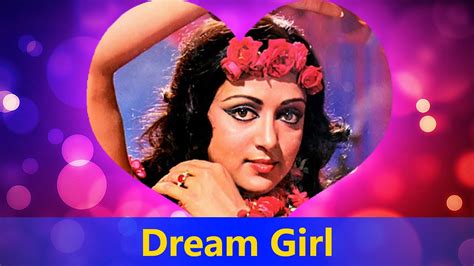 Dream Girl (Title) By Kishore Kumar - Hema Malini, Dharmendra | Dream Girl - Valentine's Day ...