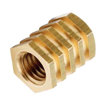 Brass Inserts Brass Components Plastic Moulding Inserts Brass Mold in Inserts