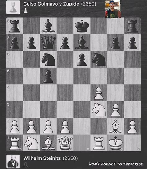 E4 Wilhelm Steinitz Chess openings S3 #chess #catur - YouTube