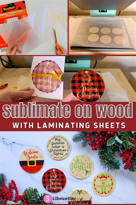 How to Sublimate on Wood - Silhouette School