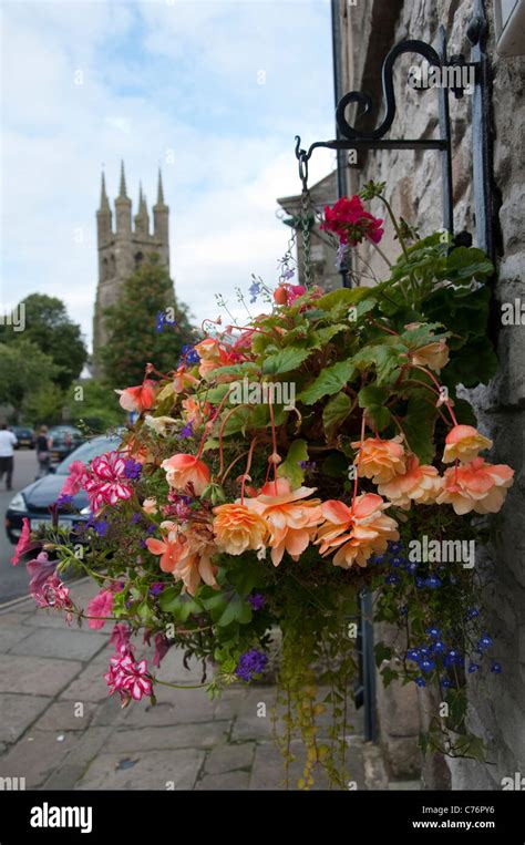 The village of Tideswell, Derbyshire England UK Stock Photo - Alamy