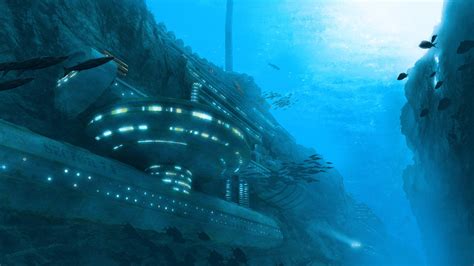 ArtStation - Underwater Research Facility