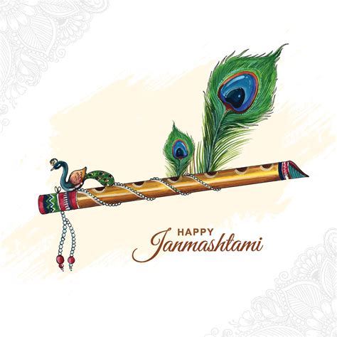 Lord Krishna Flute Wallpaper