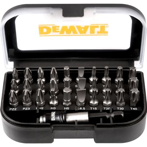 DeWalt Torsion Screwdriver Bit Set 31 Piece | Toolstation