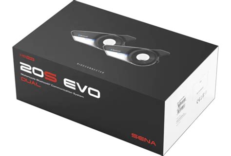 Sena 20S EVO HD Bluetooth Headset - Dual Pack – Extreme Biker Leather