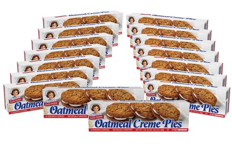 Little Debbie Snacks Oatmeal Creme Pies, 16 Boxes - Walmart.com - Walmart.com