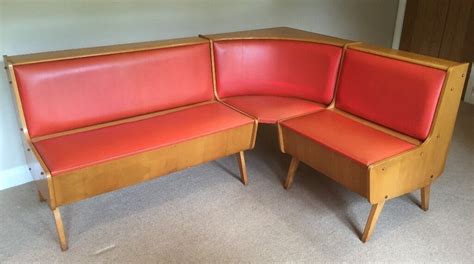 Vintage Retro 1960's L.Shaped Corner Banquette Seating Unit | in ...