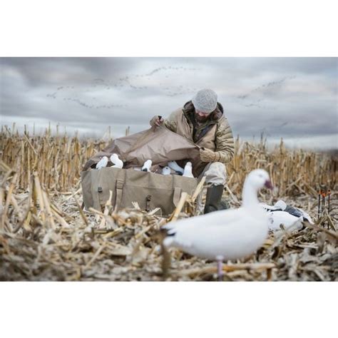 12-Slot Full Body Goose Decoy Bag - Small Slot for Snows/Lesser | River ...