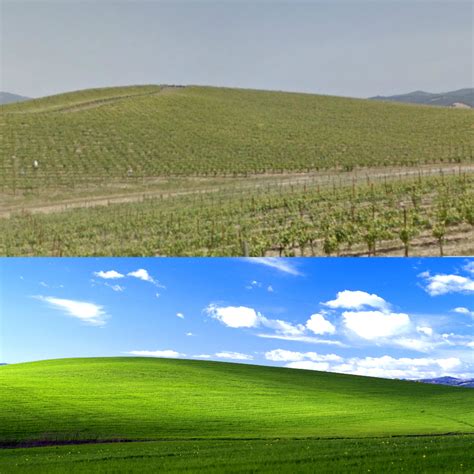 Windows XP desktop background in real life : r/windows