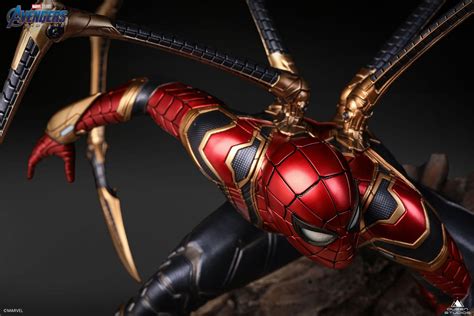 Avengers: Endgame Iron Spider Gets New Statue From Queen Studios