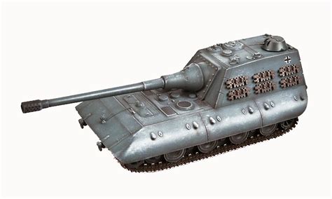 Jagdpanzer E100, Tank destroyer, 170mm cannon, Germany, 1946, 1:72, Modelcollect as72096