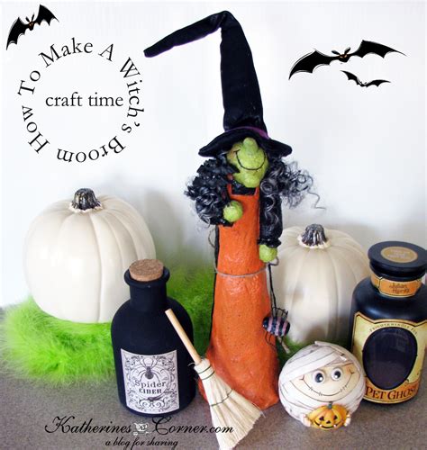 How To Make A Witches Broom - Katherines Corner