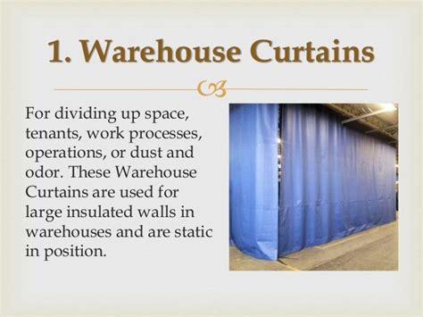 Types of Industrial Curtains | AKON Curtain and Divider