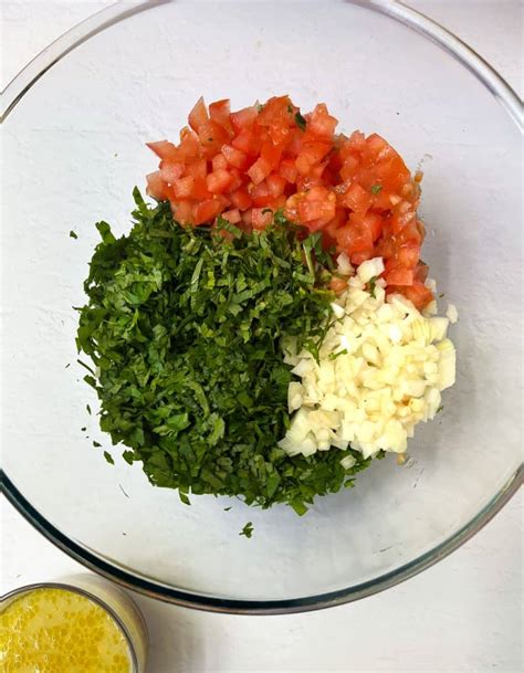 Authentic Taboule Lebanese Salad