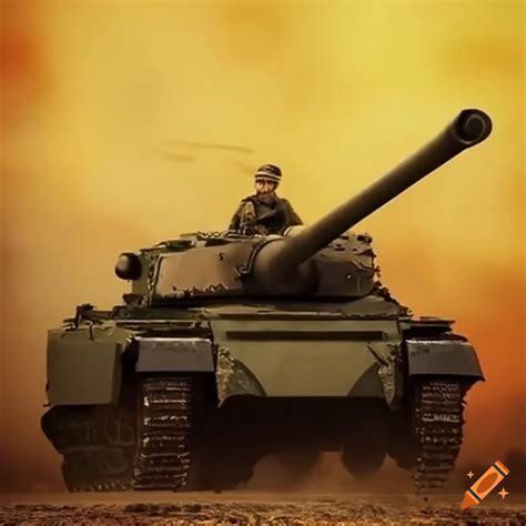 Pixar movie poster featuring a tank