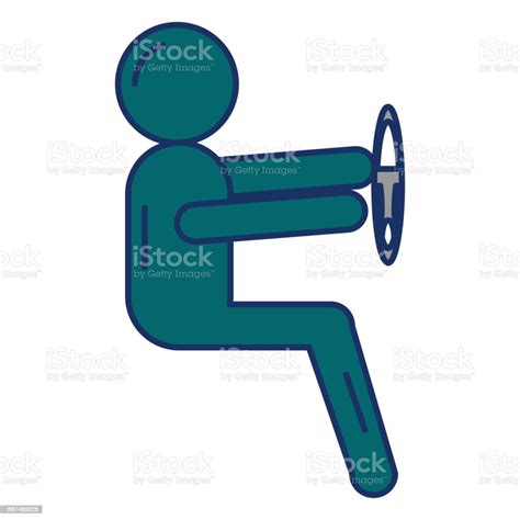 Driver Silhouette Avatar Icon Stock Illustration - Download Image Now - Adult, Adults Only ...