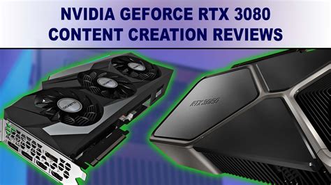 NVIDIA GeForce RTX 3080 10GB Review Roundup | Puget Systems