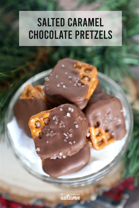 Salted Chocolate Caramel Pretzels | Recipe | Chocolate caramel pretzels, Chocolate pretzels ...