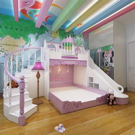 children's Bed, Princess Castle Bed ,princess Furniture Set-in Children Furniture Sets from ...