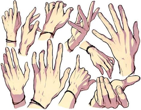 dessiner les #Mains dendenkiribaku | Hand drawing reference, Drawing reference, How to draw hands