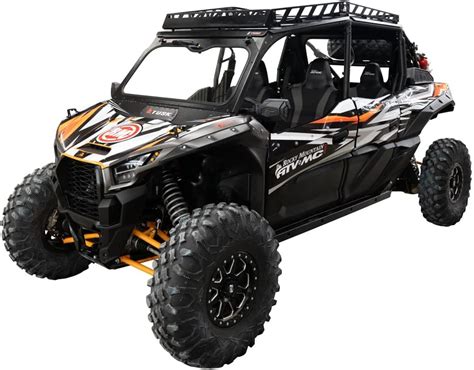 Amazon.com: Tusk UTV Adventure Roof Rack Rack Only for Kawasaki Teryx ...