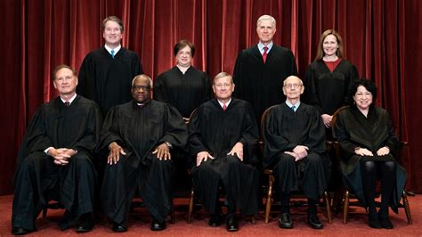 The 2021 United States Supreme Court justices