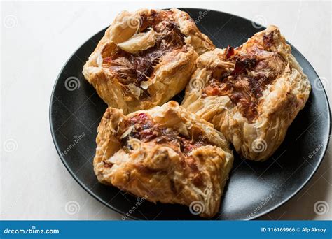 Turkish Bohca Borek with Pastrami / Pastirma Burek Stock Photo - Image of copy, homemade: 116169966