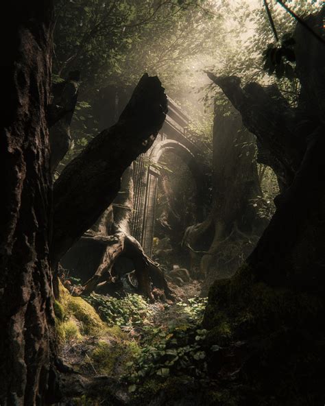 ArtStation - Forest Ruins