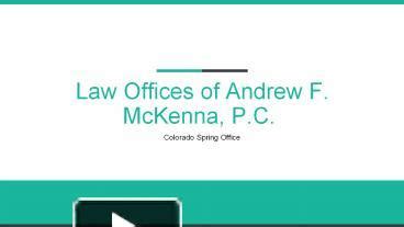 PPT – Bankruptcy Lawyer Colorado Springs PowerPoint presentation | free ...