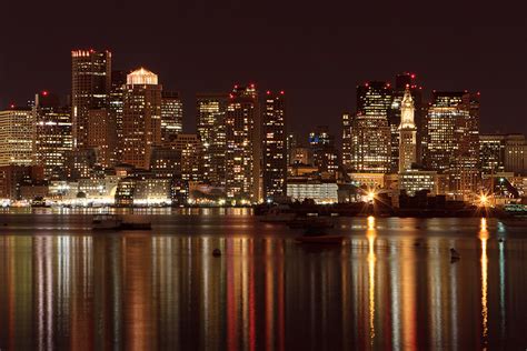 Night Photography in the City of Boston